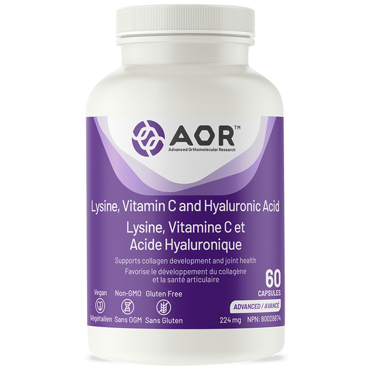 LYSINE, VITAMIN C AND HYALURONIC ACID