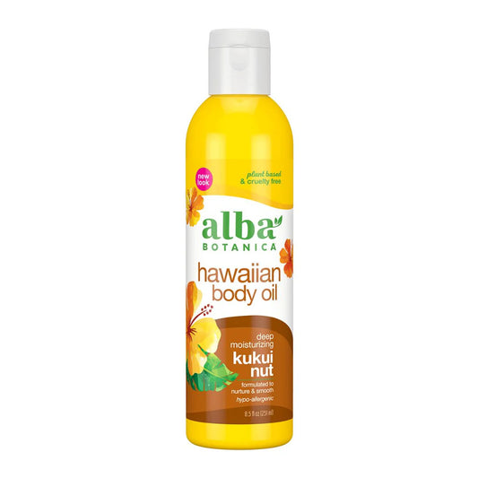 Alba Botanica Natural Hawaiian Body Oil Kukui Nut