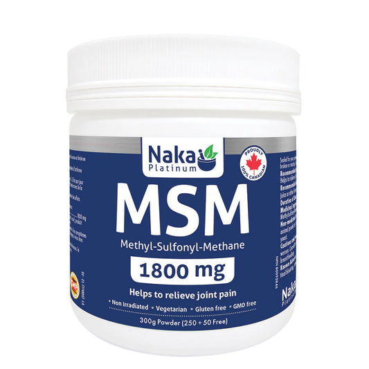 (Bonus Size) Platinum MSM 1800mg - 300g Powder