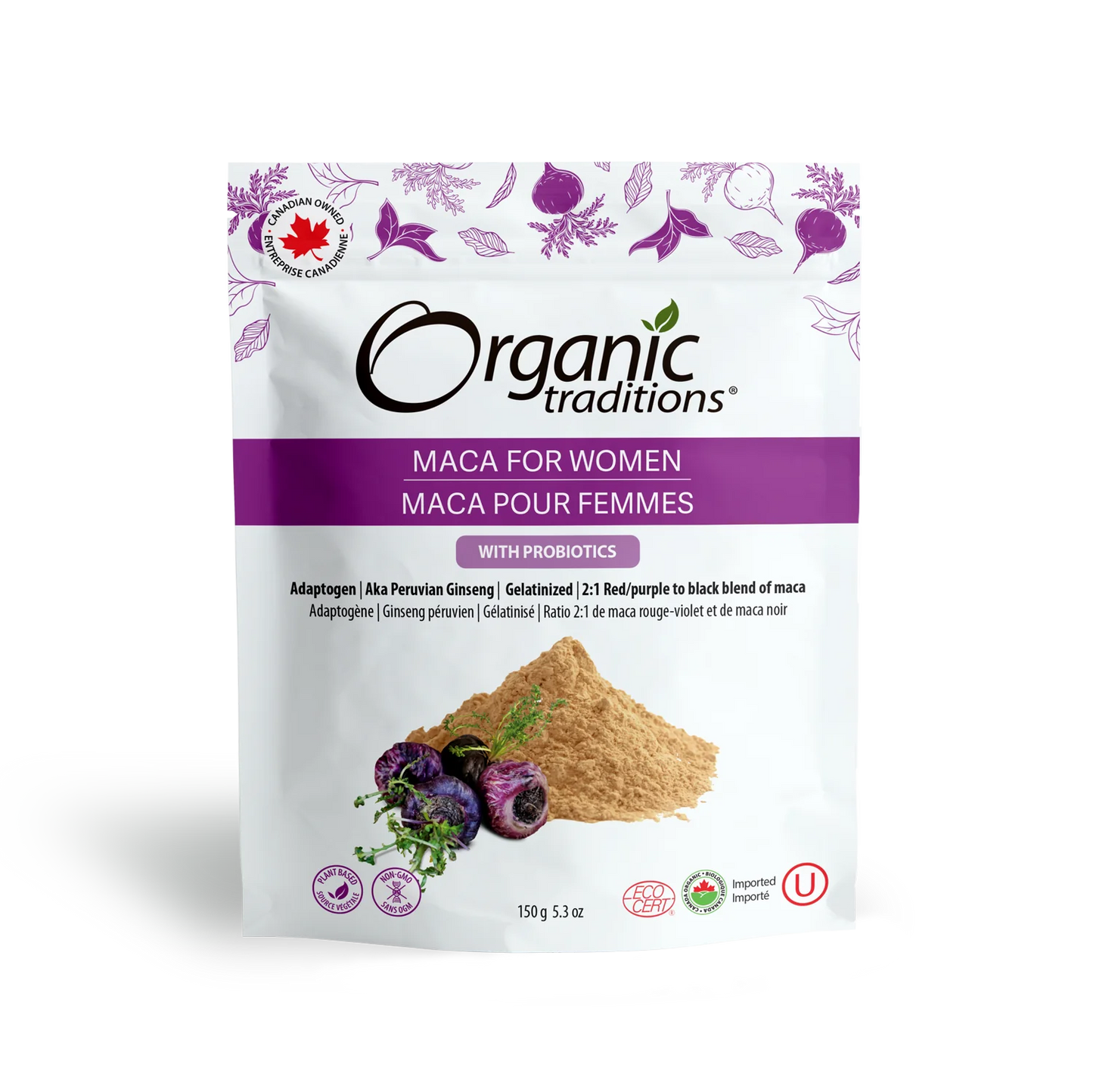 Organic Maca for Women with Probiotics