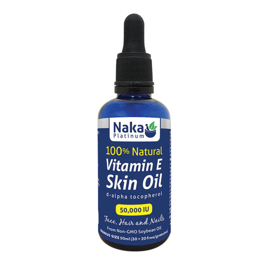 Naka Platinum Vitamin E Skin Oil 50000 IU 50mL