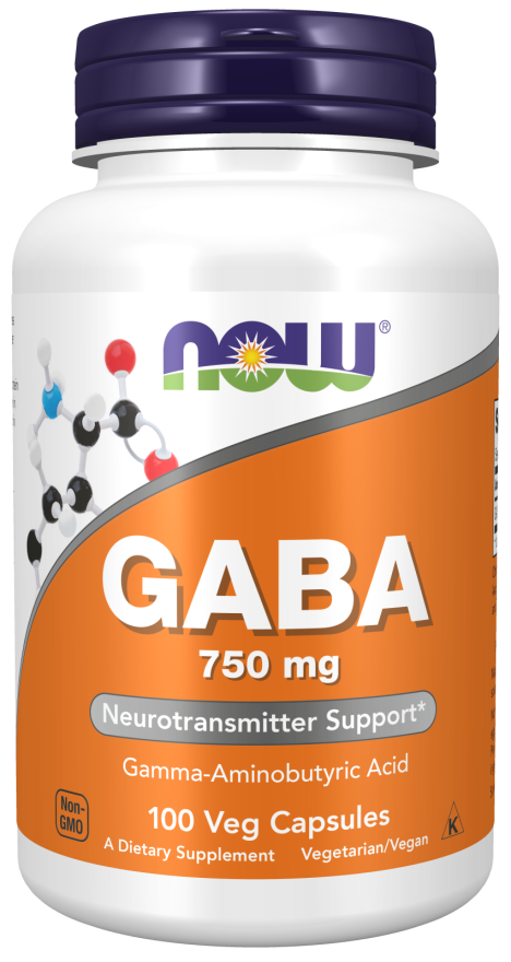 GABA 750 mg Veg Capsules