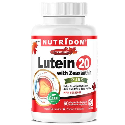 Lutein with Zeaxanthin 60 Capsules