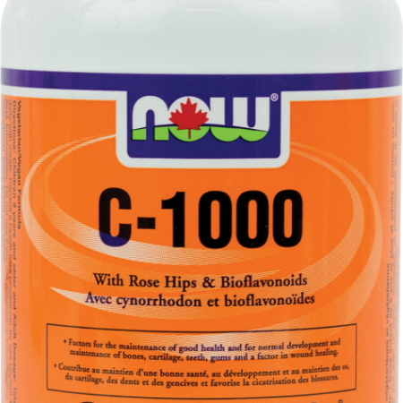 NOW C-1000 W/ROSE HIPS 100 Tablets (80685)